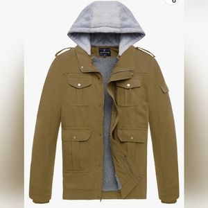 Men's Casual Fleece-lined Jacket